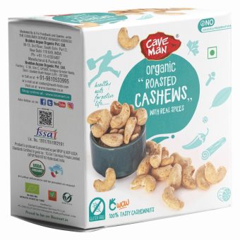 Caveman Organic Roasted Cashews
