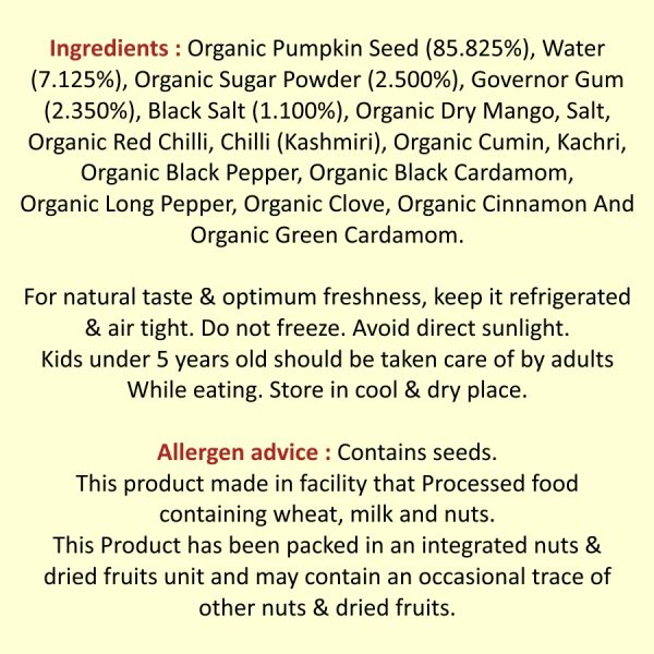 Roasted Pumpkin Seeds Ingredient